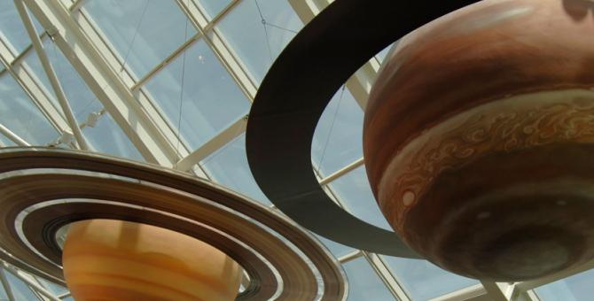 An inside look at the Adler Planetarium. Credit: Choose Chicago